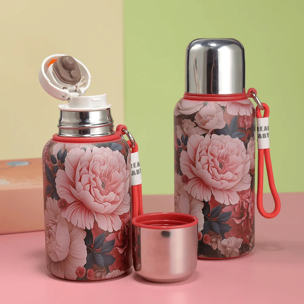 600ML Thermos Bottle 316 Stainless Steel Vacuum Flask Insulated Tumbler Cold and Hot Water Cup Coffee Tumbler Thermo Bottle