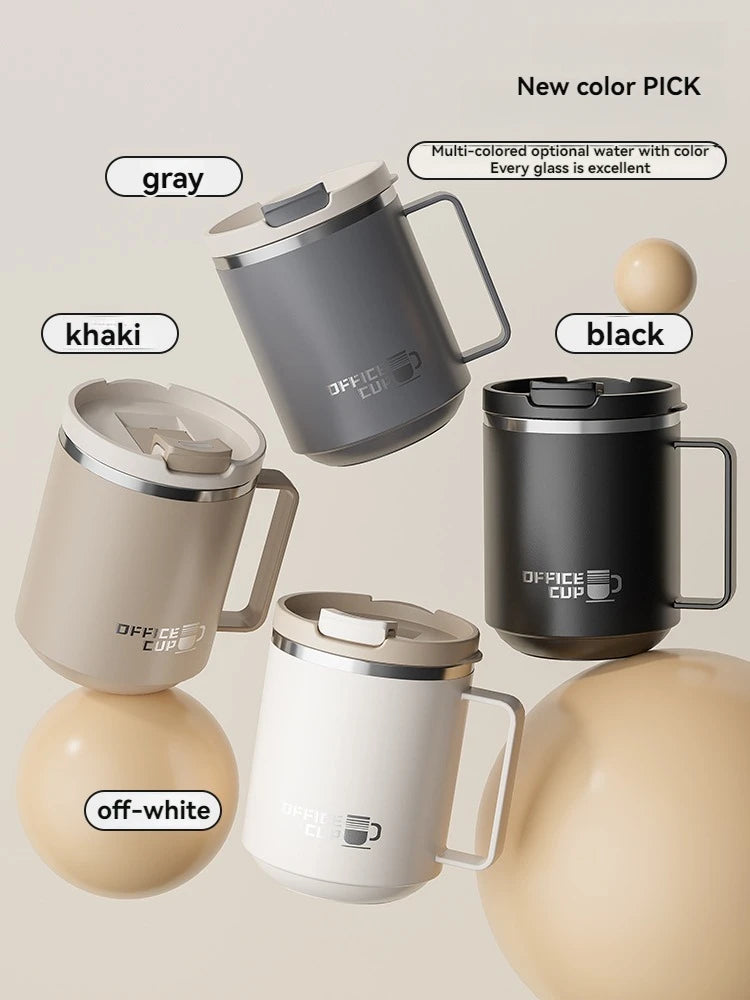 Milk Coffee Cup Stainless Steel Double Wall Thermal Insulated Water Cups and Mugs Metal Coffee Cup Mug