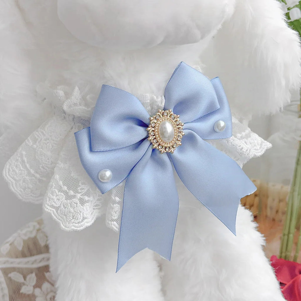Dog Bow Bib Cute Cat Scarf Pet Accessory Small Dog Teddy Decoration Pomerian Dog Accessories Pet Accessories