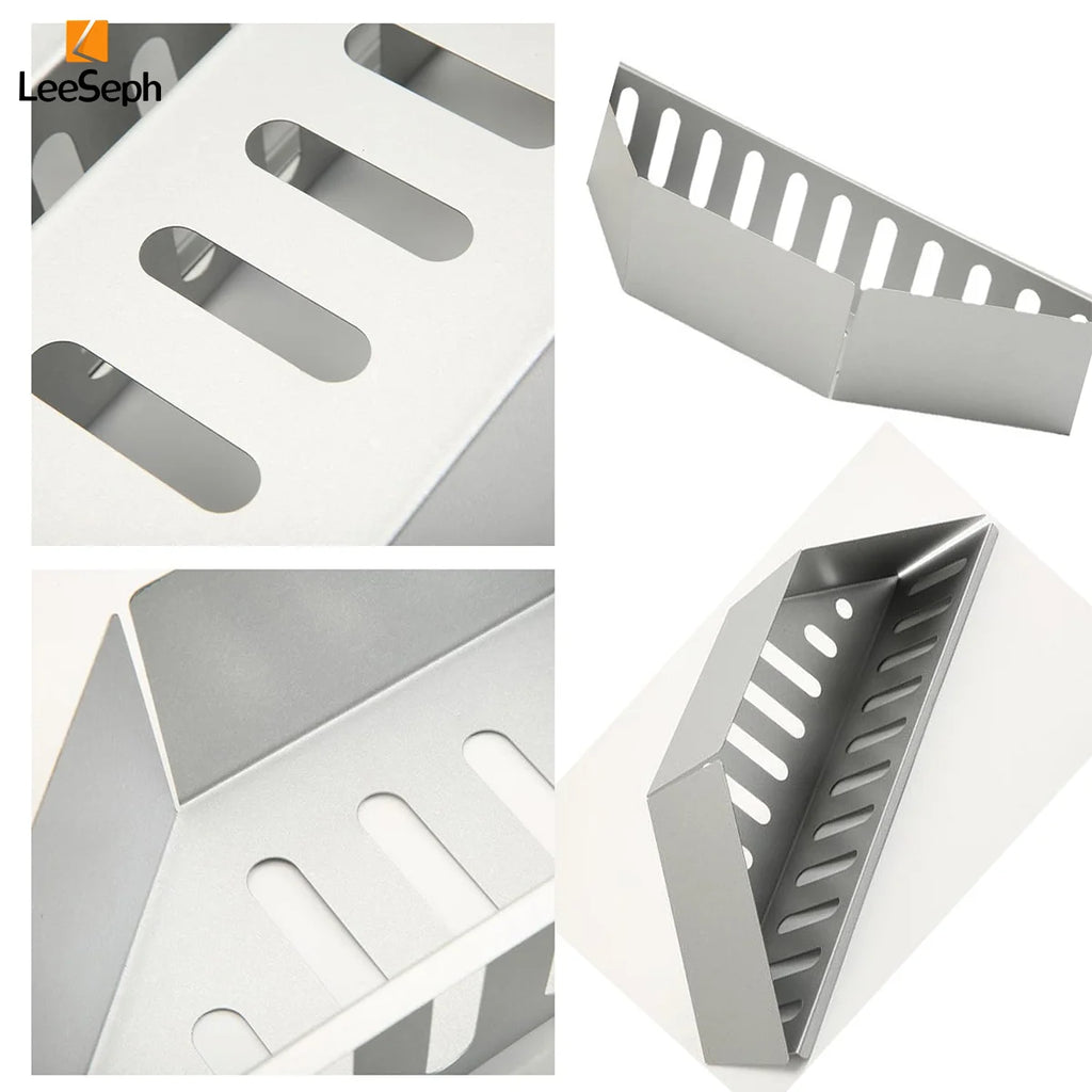Leeseph Stainless Steel Charcoal Basket, BBQ Grilling Accessories for Grills and Kettles, Charcoal Grill Accessories