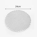 Iron Mesh BBQ Mat Grid Outdoor Cooking Grill Net Barbecue Rack Grill Mesh 304 Stainless Steel BBQ Net Bacon Grill Tool