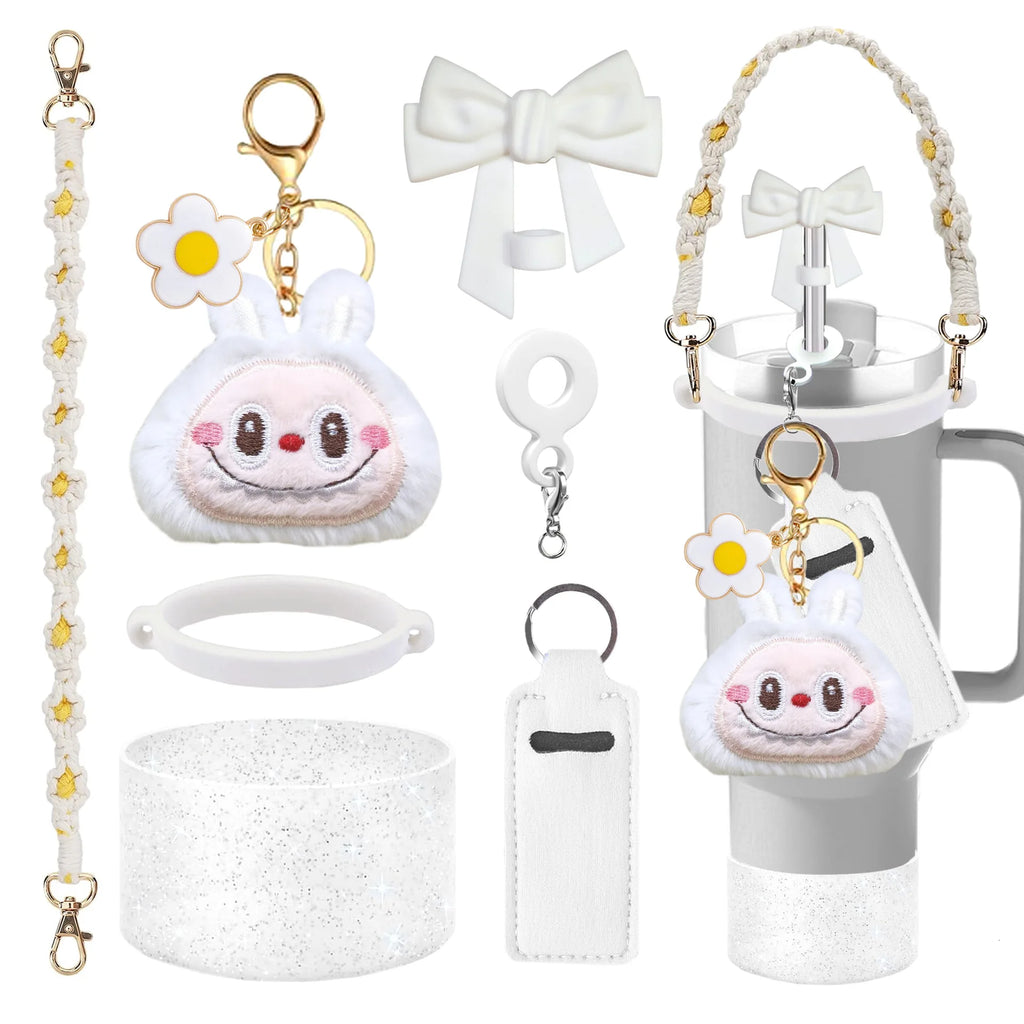 2025 new mode1200MLchristmas mug Car Cup Large Capacity Water Cup with Handle and Straw Double-walled Insulated Travel Mug
