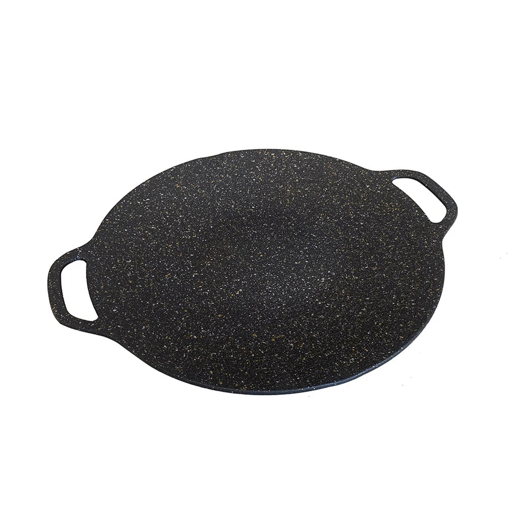 Baking Dishes Pans Non-stick Baking Tray Multi-purpose Round for Outdoor Camping Kitchen Bakeware Household Tools