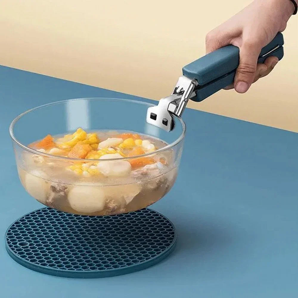 Tongs Kitchen Steamer Kitchens Accessories Clip Bbq Home Accessory Microwave Oven Tray Anti-slip Pot Clamps Modern Utensils Bar