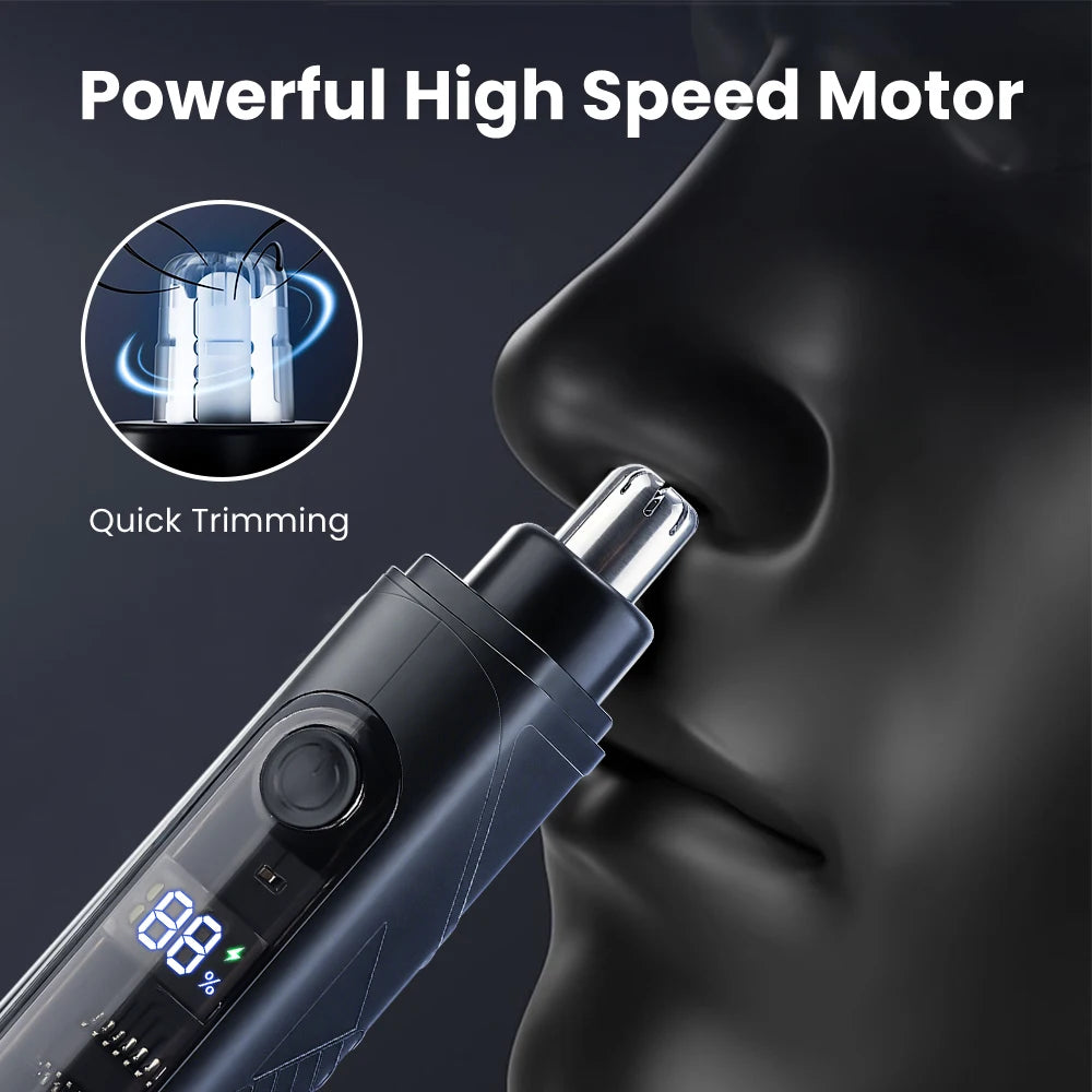 PASTSKY Electric Ear Nose Hair Trimmer For Men USB Charging Nose Hair Trimmer For Men Women Ear Nose Eyebrow Facial Hair Trimme