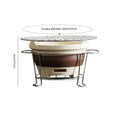 Outdoor Portable Barbecue Oven Carbon Grill Grill Round Charcoal Grill Indoor Picnic BBQ Small Stove