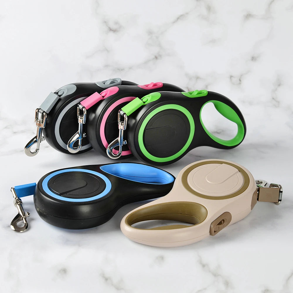 5M 8M Retractable Big Dog Leash Strong Nylon Leash For Dogs Cat Automatic Extending Outdoor Walking Pet Leash Rope Pet Product