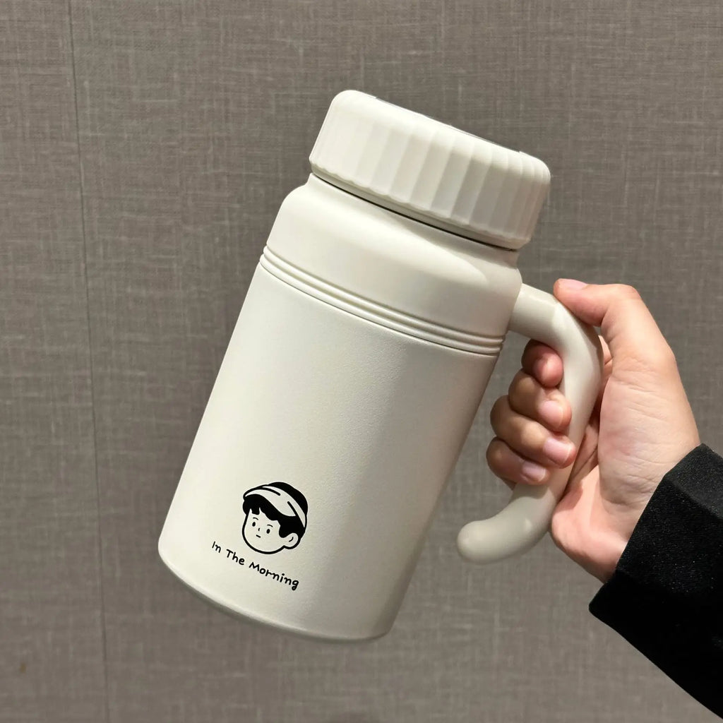 New 316 stainless steel insulated cup - Large capacity insulated bottle - High appearance quality coffee insulated pot - Gift