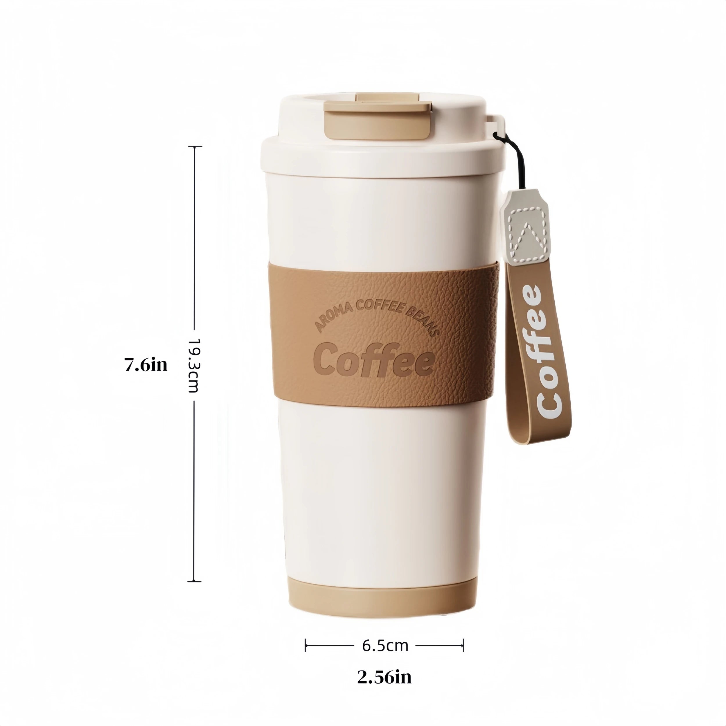 550ML Thermo Cafe Coffee Mug Car Thermos Mug  Thermos Bottle Keep Cold BPA Free Vacuum Flasks Stainless Steel Water Bottle Gift