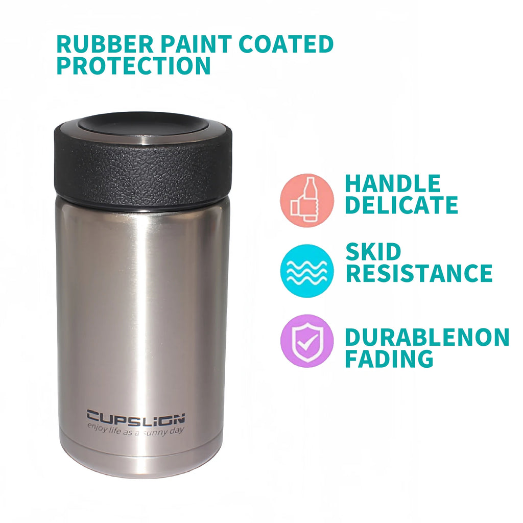 400ML Stainless Steel Coffee Thermos Bottle Thermal Mug Leakproof Car Vacuum Flasks Coffee Cup Travel Portable Insulated Bottles