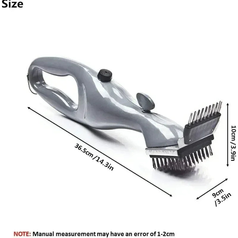 BBQ Grill Outdoor Steam Cleaning Brushes Barbecue Cleaner Suitable for Charcoal Scraper Gas Accessories Cooking Kitchen Tool