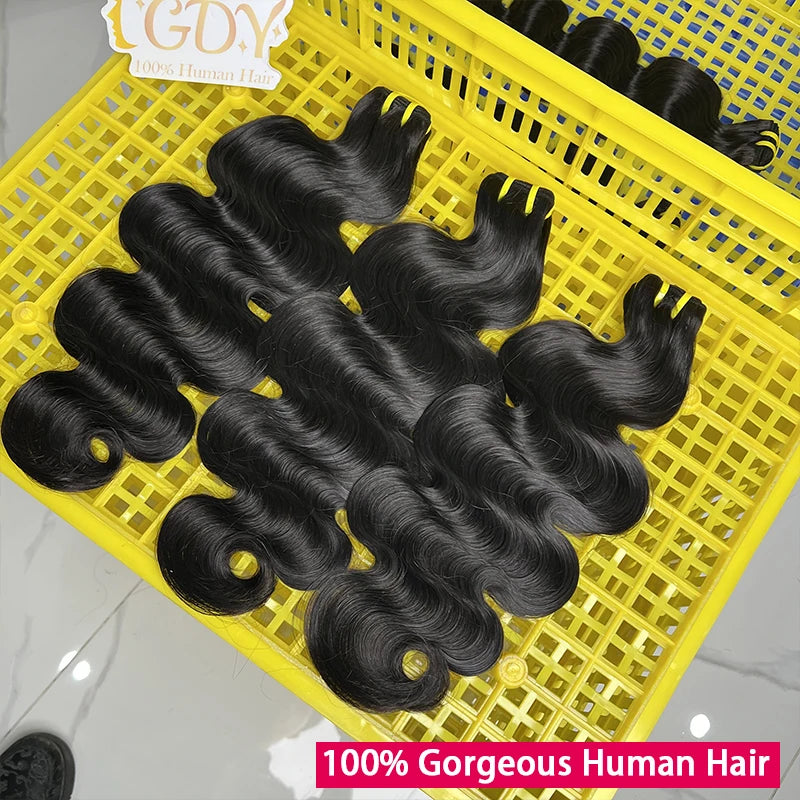 Vietnamese Raw Body Wave 4x4 5x5 Invisible HD Lace Closure With Bundles 13x4 HD Lace Frontal With Bundles 100% Raw Human Hair