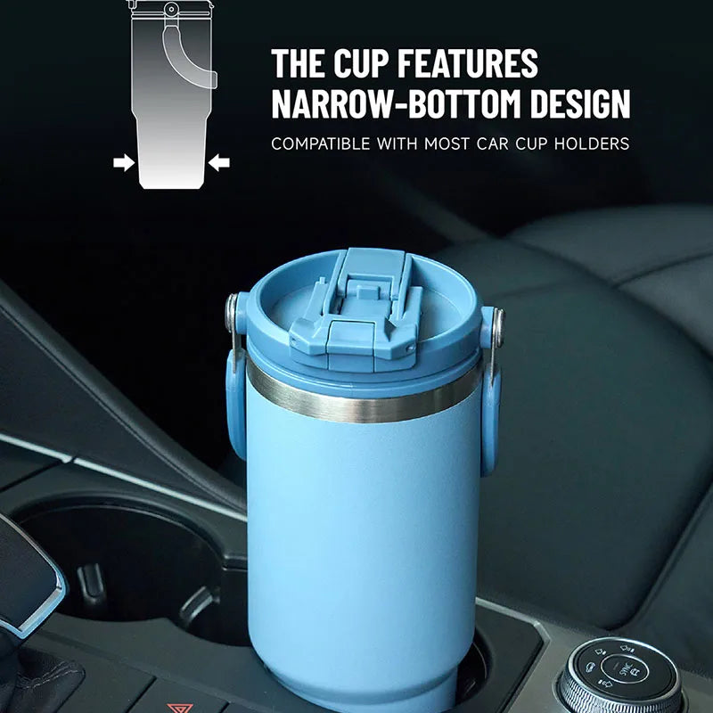 TYESO 600/900/1200ML Stainless Steel Double Walled Vacuum Water Bottle Travel Coffee Mug Tumbler Thermo Bottle Insulated Cup