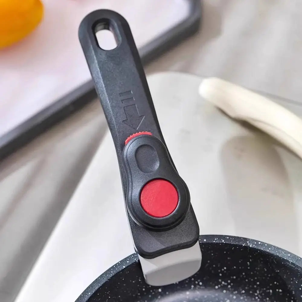 Durable Removable Pot Handle Universal Heat-Resistant Detachable Handle Anti-scalding Cooker Handle Kitchen Accessories