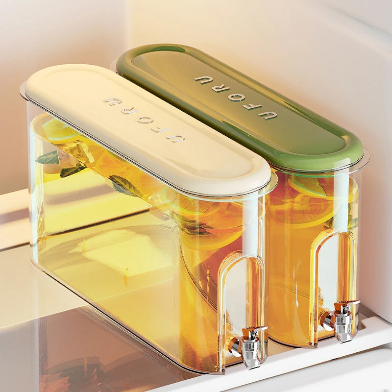 UFORU Cold water bottle with faucet household advanced sense large capacity sealed food grade cold water bottle