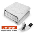 12V Cars Electric Blanket Heating Level Heated Travel Blanket for Car Outdoor Traveling Camping Pad 70x180cm/120x150cm/50x150cm