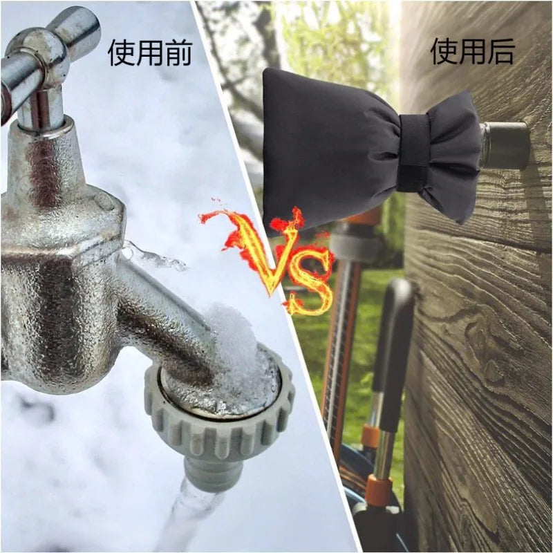 1-10PCS Outdoors Convenient Cover Faucet Anti Freeze Protection Useful Winter Sturdy Insulation Water Tap Yard Faucet Protector