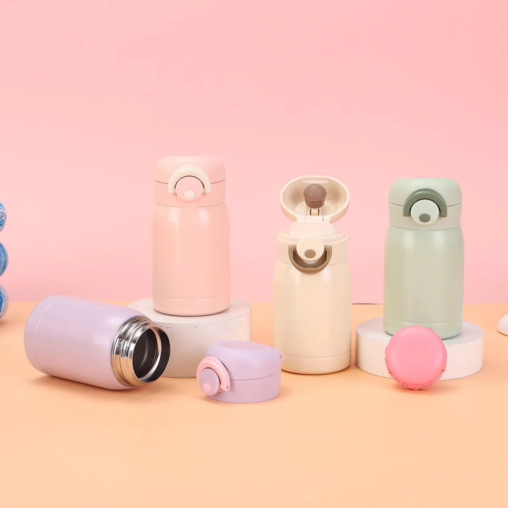 New Mini Pocket Cup 304 Stainless Steel Household Vacuum Flask Outdoor Vacuum Portable Lock Pocket Cup Student Bounce Cup