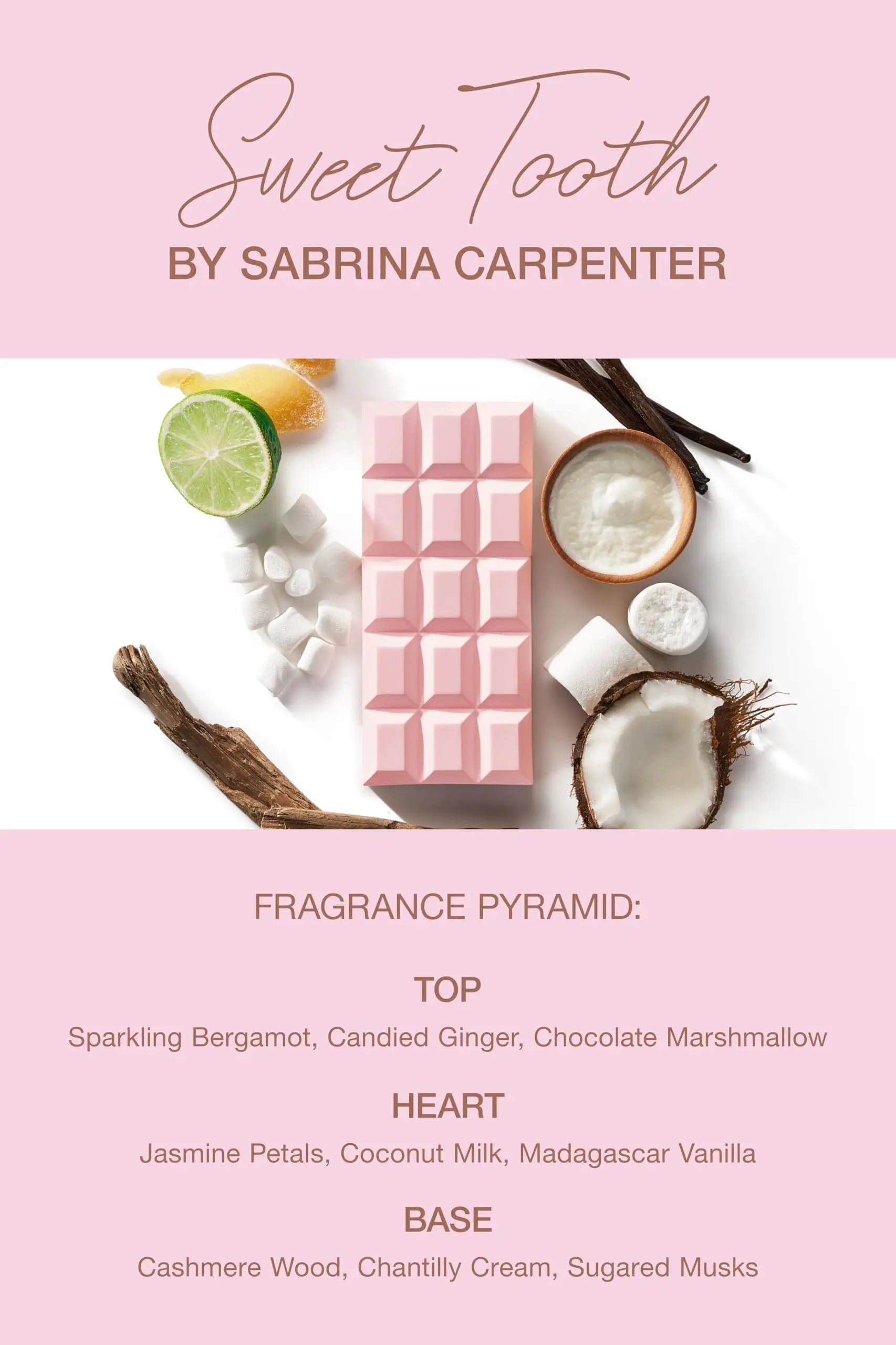 Sabrina Carpenter Eau De Parfum Sweet Tooth 2.5 Fl Oz Long Lasting Fragrance Natural Perfume Cologne Arabian Women's Perfume