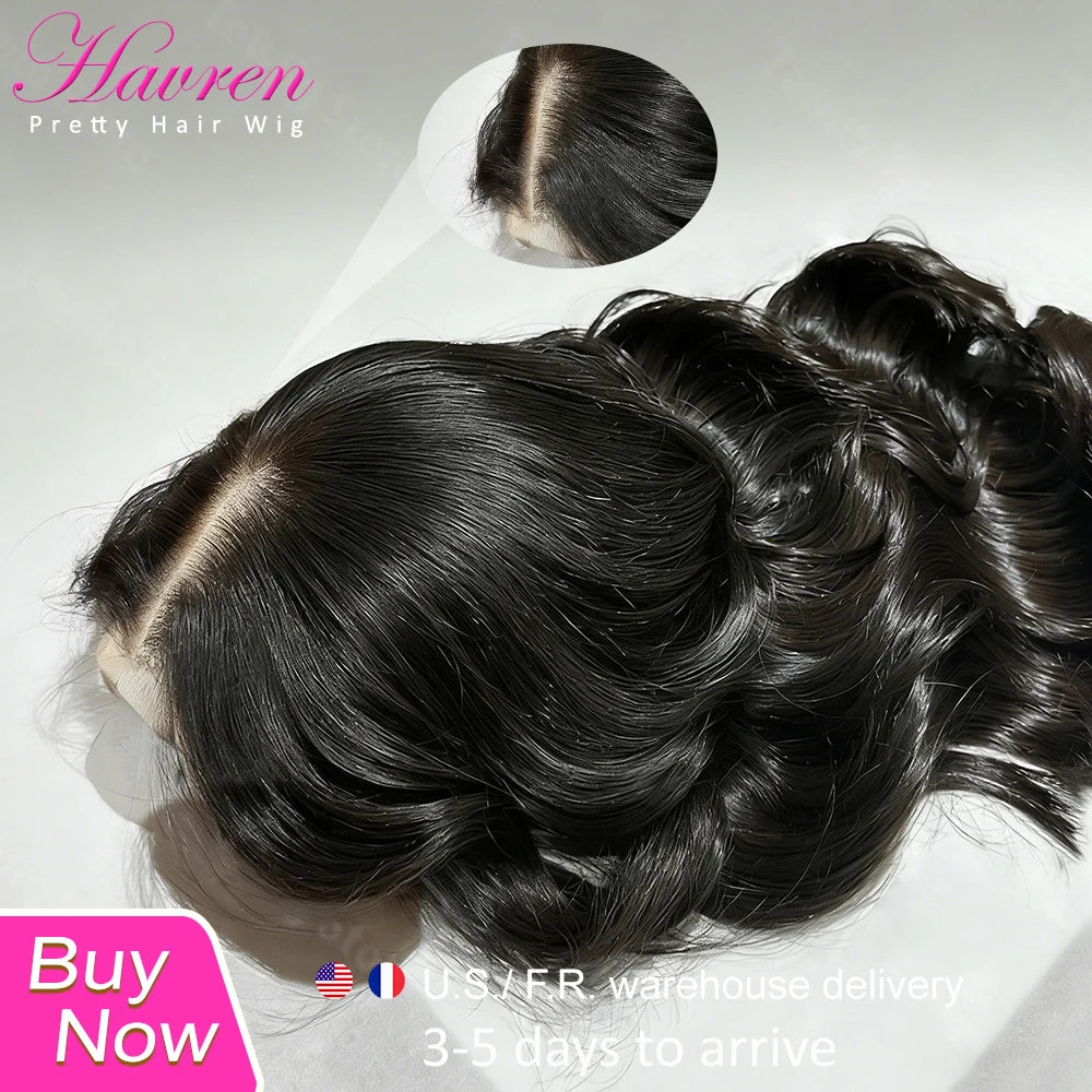 13x4 HD Lace Front Wig Body Wave Brazilian Human Hair Wigs Pre Plucked Body Wave 180 Density 13x6 Lace Frontal Wig Natural Color