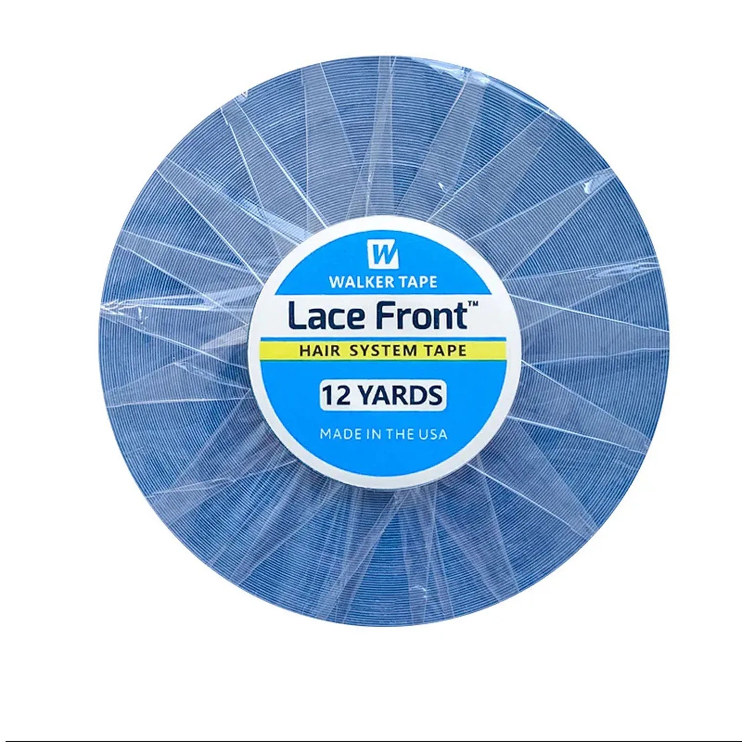 Super Hair Blue Tape Double-Sided Adhesive Tape 0.8/1/2CM 12 Yards for Hair Extensions Lace Wigs Toupees