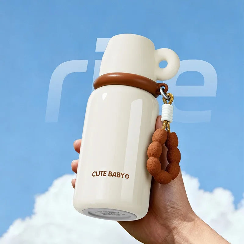 2026 New Style Eco-friendly Water Bottle for Women, 316 Stainless Steel Mini Pocket Water Bottle