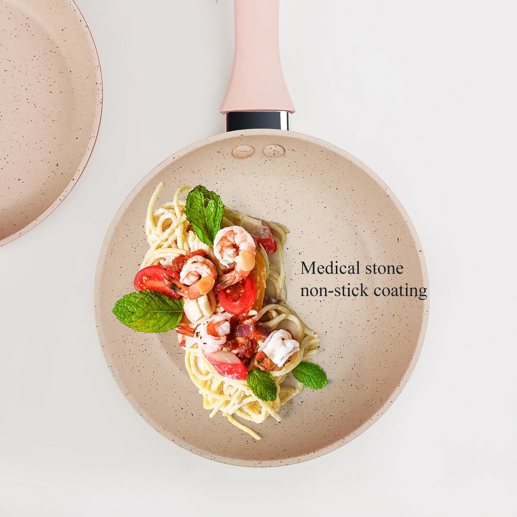 Egg frying pan medical stone non-stick frying pan pan Bao Bao complementary food pot breakfast pot