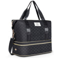 [Large Capacity Gym Bag] Large Capacity Multifunctional Travel Gym Bag | Women's Combo Letter Bag with Independent Shoe Compartm