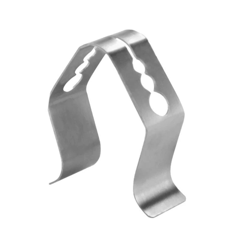 Barbecue Probe Clip 3-Hole Barbecue Thermometer Probe Fixing Clip Holder Kitchen BBQ Oven Grill Accessory Stainless T21C