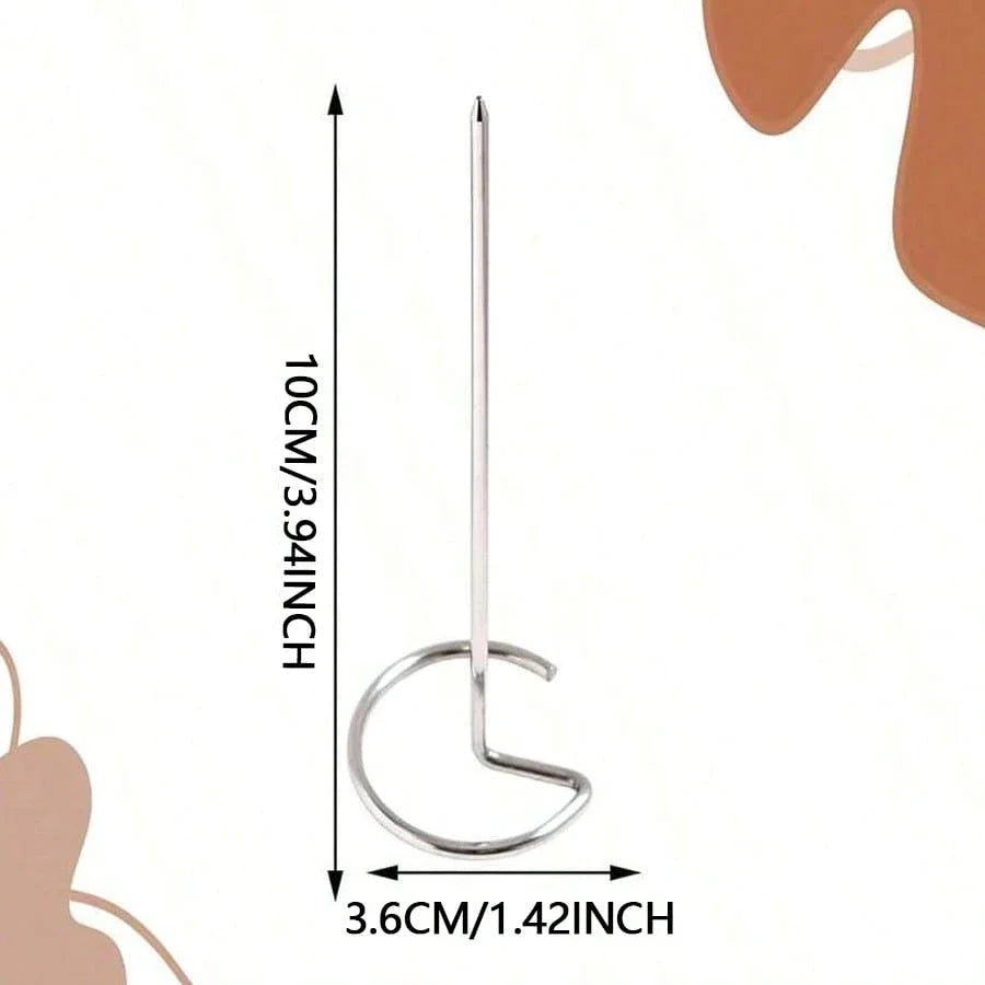 10/20/30pcs Kabob Skewers Stainless Steel Sticks For Grilling Reusable Kebab Tool Barbecue Stainless Steel BBQ Stick Chicken