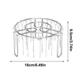 24 Skewer Air Fryer Grill Rack Heat-Resistant Oven Hanging Rack Stainless Steel BBQ Skewer Rack For Home Restaurant