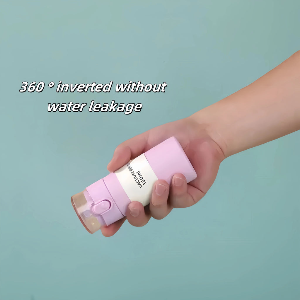 [homeeee] Ultra-Mini Insulated Water Bottle with Straw - 150ml/250ml