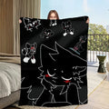 Cute Boykisser Silly Cat Blanket Soft Comfortable Nap Plush Suitable For Iiving Room Office Bedroom Birthday Home Kid Gift