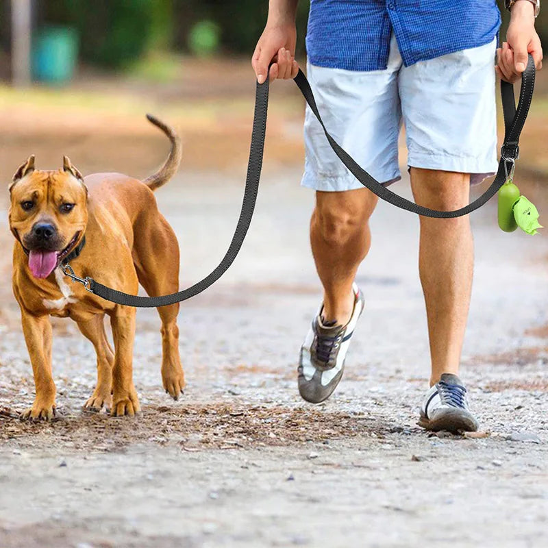 1.8m Dog Traction Rope Night Reflective Rope Pet Training Rope Cat Dog Strap Collar Lead Belt Pet  Accessories