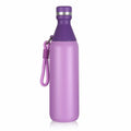 Stainless Steel Water Bottle 500ml Screw Lid Vacuum Insulated Sports Flask Leak Proof Small for School Travel
