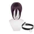 Chainsaw Man Reze Cosplay Wig Synthetic Short Straight Wig Anime Coser Cute Girl Heat Resistant Fiber High Quality Wig Halloween