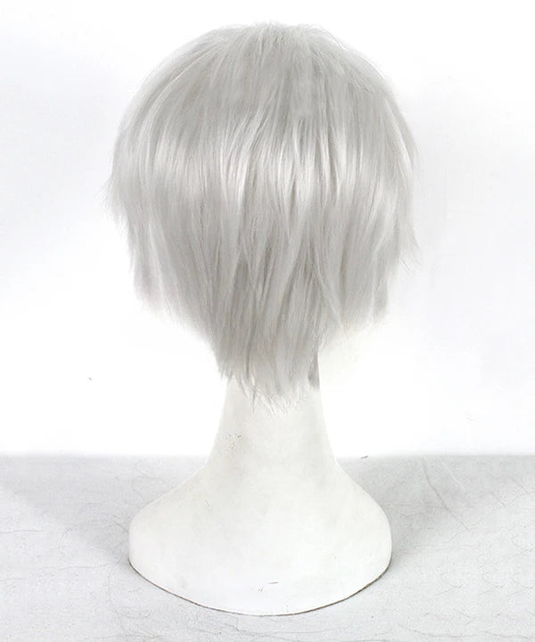 Axis Powers Hetalia Germany Gilbert Beilschmidt Silver Cosplay Synthetic Wig