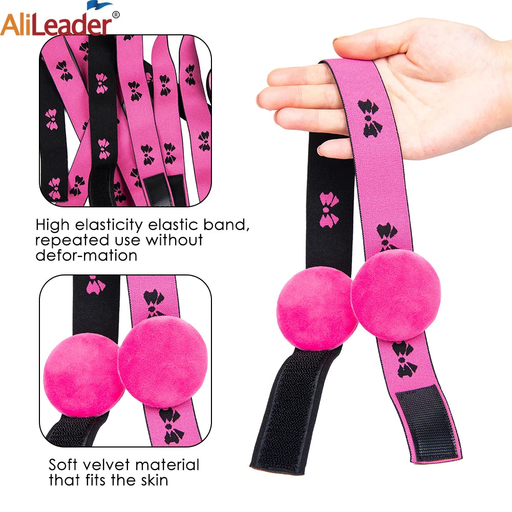 New Elastic Band For Wigs Adjustable 2.5/3/3.5Cm Width Wig Headband For Lace Front Wig Edges Bands With Magictape Ear Protectio