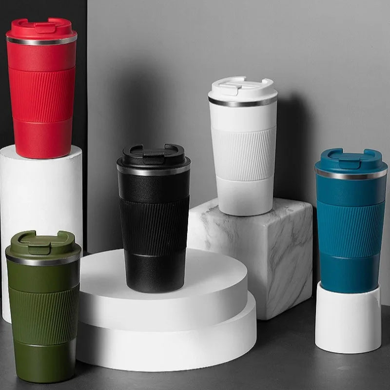 1PC 380ml/510ml Stainless Steel Coffee Cup Leak-Proof Thermal Mug Insulated Bottle Car Garrafa Termica Cafe Copo Termico Caneca