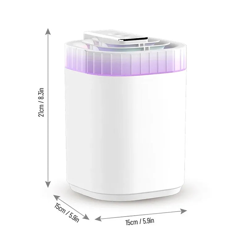3L Ultrasonic Cool Mist Humidifier Quiet Air Humidifier for Bedroom Large Room Office Home Daily Use