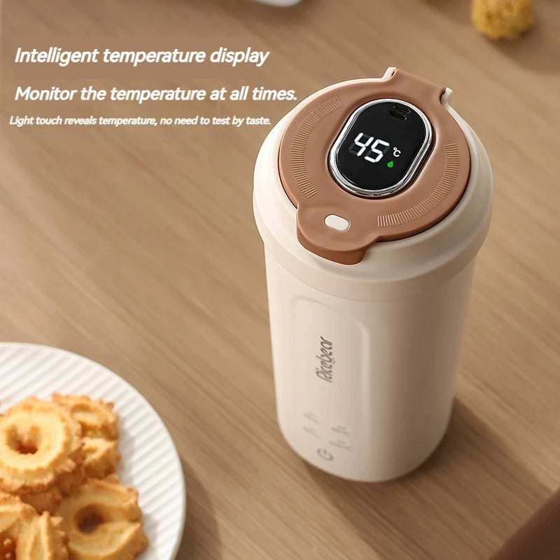 Electric Kettle Cup Small Portable Travel Heating Cup Office Mini KettleUSBThermos Cup