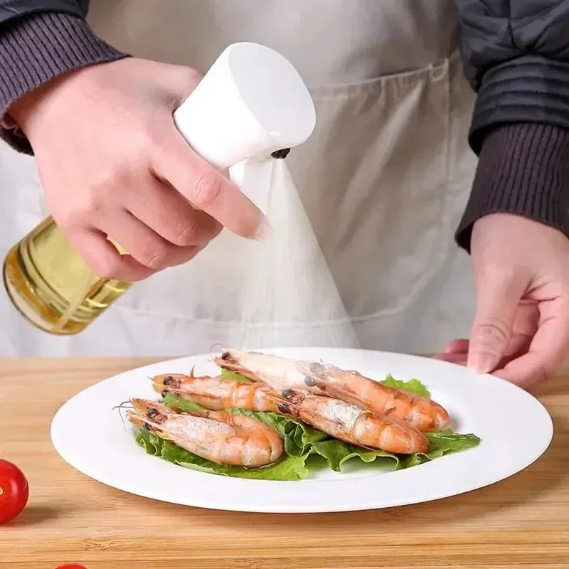 300ml Oil Spray Bottle Kitchen Cooking Olive Oil Dispenser Camping BBQ Baking Vinegar Soy Sauce Sprayer Containers