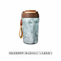 New Pure Titanium Insulated Cup - Portable Coffee Cup - Outdoor Sports and Vehicle Cold-Keeping Cup - Gift Water Bottle