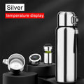 600-1500ml 316 Stainless Steel Thermos Bottle LED Temperature Display  Thermal Mug Vacuum Flask Water Bottle For Outdoor Camping