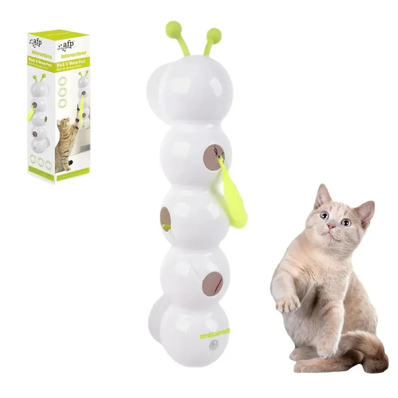 Automatic Sensor Cat Toy，USBCharging，Suitable for all cat breeds，Relieve Boredom，Exercise Pet Companion