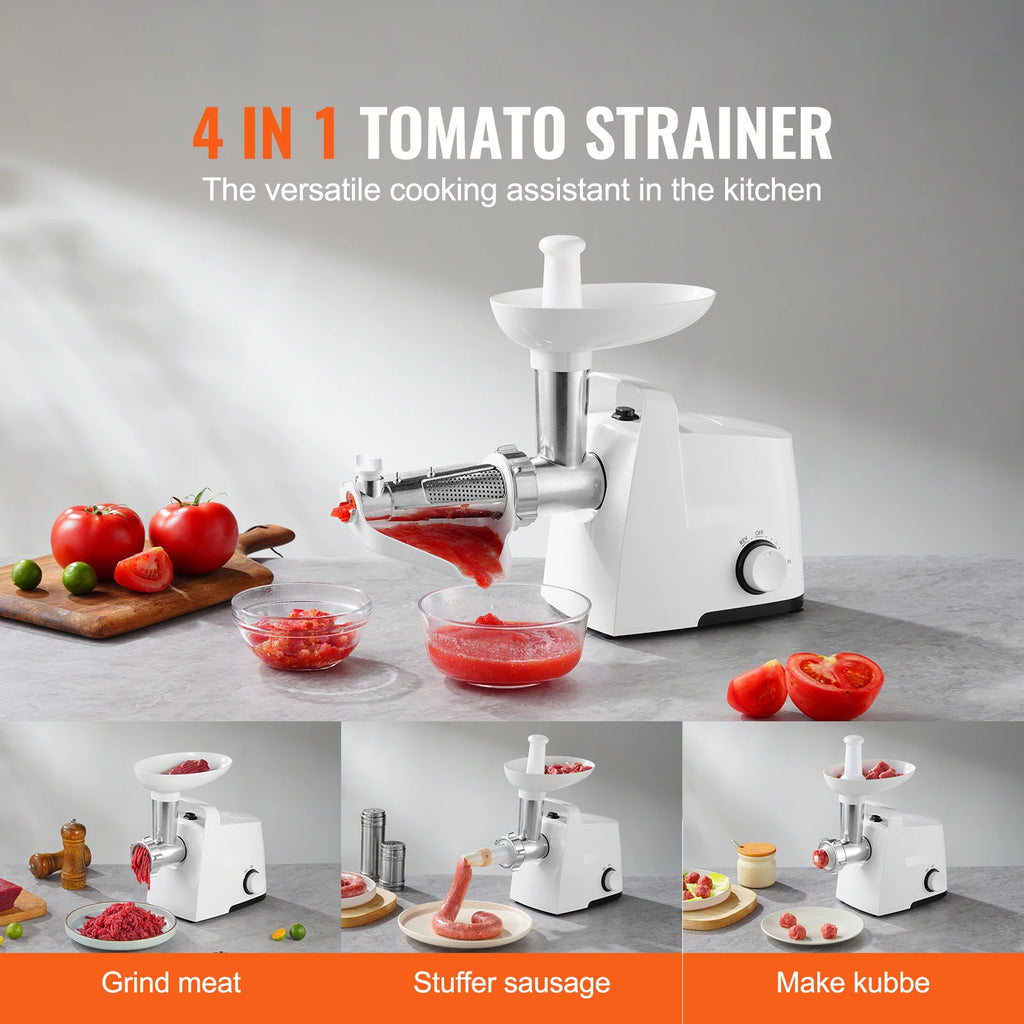 SucceBuy Electric Tomato Strainer Tomato Sauce Maker Machine Food Strainer and Sauce Maker Pure Copper Motor Food Mill for Sauce
