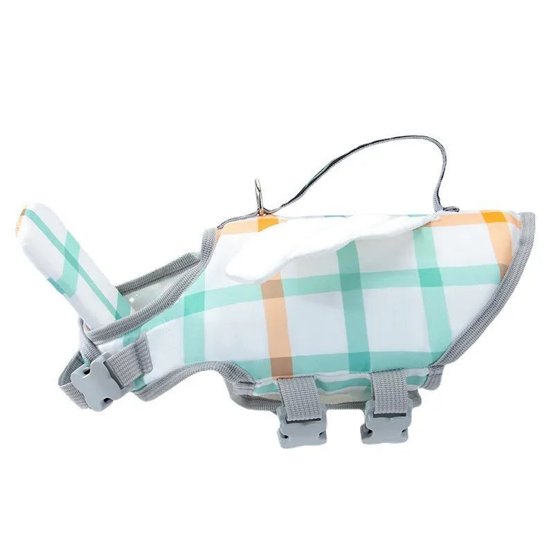 Dog Life Vest Pet Dog Swimsuit Big Dog Collar Harness Pet Jacket Dog Swimming Summer Swimwear Clothes Cute Bee Pet Dog Clothes