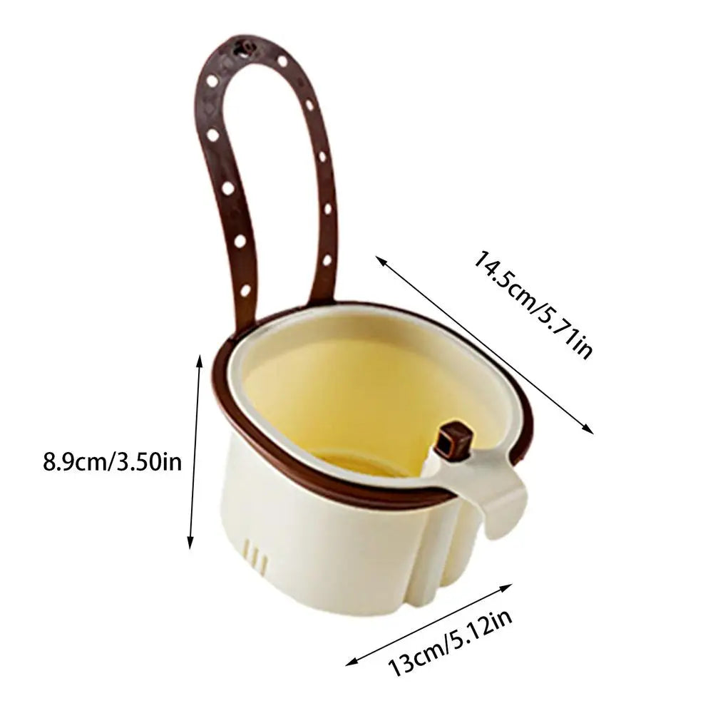 New Sink Drain Strainer Basket Adjustable Kitchen Sink Organizer With Filter Vegetable Fruit Drainer Storage Rack Kitchen gadget