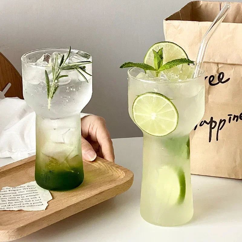 Hot High Borosilicate Transparent High-temperature Resistant Torch Cup, Coffee Cup, Bubble Water Glass, Cold Beverage Glass Cup