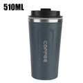 Coffee Mug Leak_Proof Travel Thermo Cup 380/510ML Double Stainless Steel Thermo Cafe Car Thermos Mug for Tea Water Coffee
